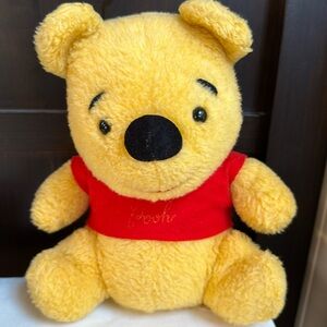 Vintage 1970s Sears Walt Disney Plush Stuffie Winnie The Pooh by GUND authentic